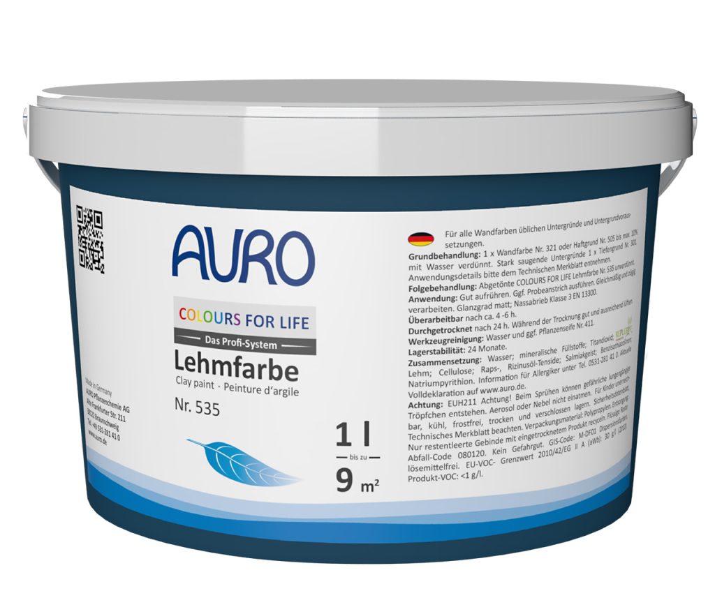 No.535 COLOURS FOR LIFE High-grade Clay paint Colour tone