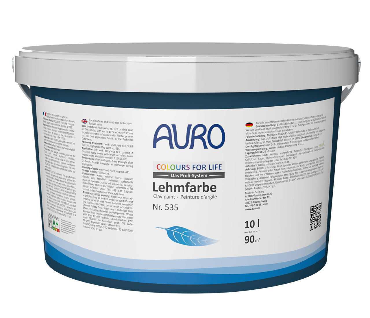 No.535 COLOURS FOR LIFE High-grade Clay paint Colour tone